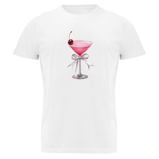 113 Pink Cherry Cocktail Baby Tee