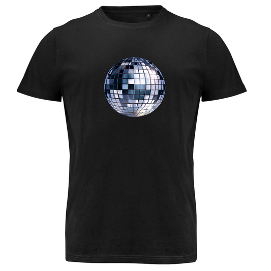 117 Disco silver Baby Tee